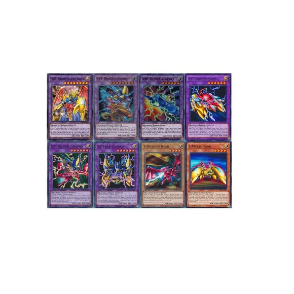 Other | Yugioh Vwxyz 223 Deck Xy Dragon Cannon Xyz Tank Xhead Cannon 53  Cards | Poshmark